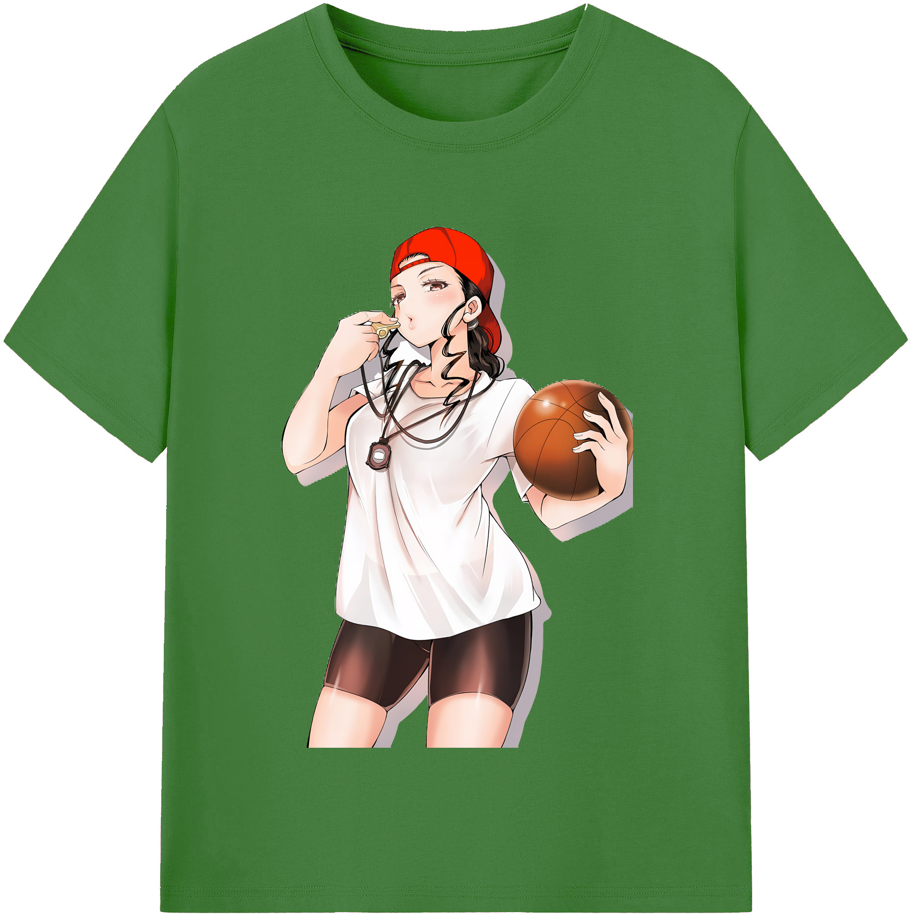 （画像用） SLAM DUNK／スラムダンク レディースカジュアルプリントTシャツ（綿100％）